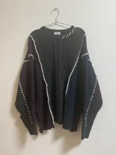 JunRed (ジュンレッド)マルチパターンステッチニット、セーター