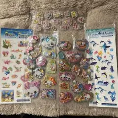 シャカシャカ立体ステッカーセット