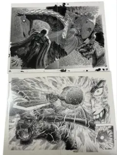 【新品未開封品】大ベルセルク展　キャラファイン複製原稿　複製原画　TypeO 大ベルセルク展】キャラファイン複製原稿TypeO[2025年7月上旬～中旬