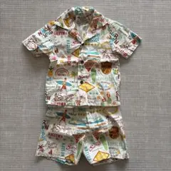 アロハシャツ セットアップ F&K made in Hawaii【新品未使用】