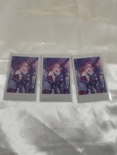 渡会雲雀　voltaction 3周年 チェキ風カード　３枚セット
