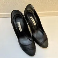 DIANA ブラック ハイヒール・パンプス　22cm