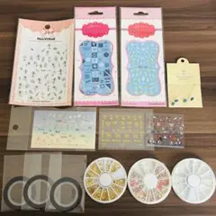 ネイルシール・パーツセットまとめ売り