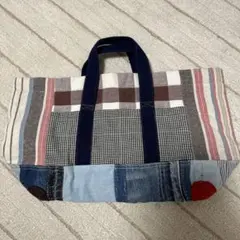 ハンドメイド　トートバッグ