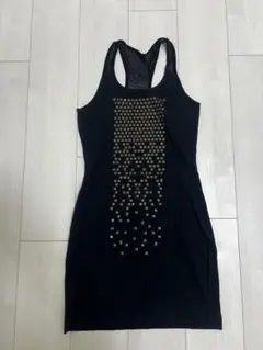 【ワンピース スカルデザイン ブラック XSサイズ