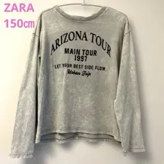 ZARAトップス長袖カットソー　長袖Tシャツ