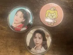 NiziU NIZOO 缶バッジ アヤカ マヤ マコ