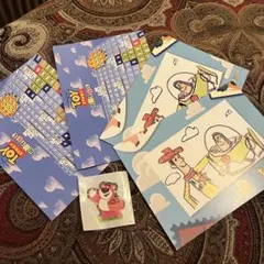 トイストーリーホテル ポストカード　シール