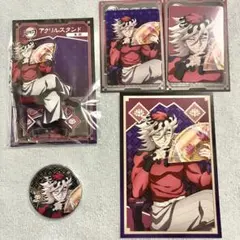 鬼滅の刃 AGF レリーフメタル缶バッジ カード アクスタ ポスカ 童磨