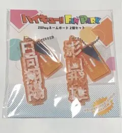 ハイキュー!!ファンパーク 2wayネームボード 2個セット　日向　影山