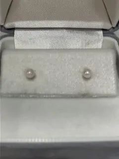 伊勢志摩英虞湾産あこや真珠　4.2 4.3m パールピアス