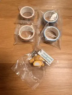 ビッくらポン！　シナモロール くら寿司　マスキングテープ　フィギュア