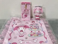 一番くじ　マイメロディビーズチャーム、マスコット、トートバッグ