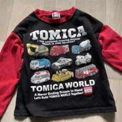 TOMICA トミカ ロンT 長袖 キッズ 110cm