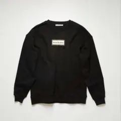 【定価4万】Acne Studios トレーナー　スウェットシャツ　ブラックのサムネイル