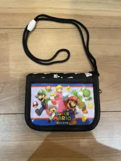 スーパーマリオ ネックストラップ付き 財布 キッズ