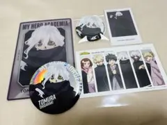 ヒロアカ ベースヤードトーキョー 死柄木弔 缶バッジ アートカード ステッカー