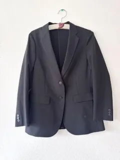 ユニクロ　感動ジャケット　リラックスフィット　レディースL ブラック