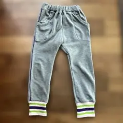 マーキーズ　LSP ラインリブスエットパンツ　グレー　120cm