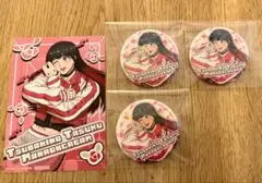 ウィンブレ サンリオ 椿野佑 ホロ缶バッジ3点 特典 WIND BREAKER