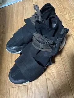 Y-3 ストラップデザインスニーカー ブラックのサムネイル