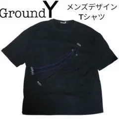 Ground Y メンズデザイン Tシャツ size4 黒のサムネイル