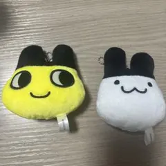 たまごっち　フェイスぬいぐるみ　ガチャガチャ　まめっち　みみっち　2点セット