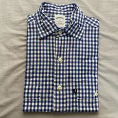 Brooks Brothers チェックシャツ　青、赤　メンズ　Sサイズ