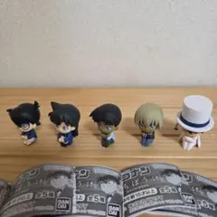 名探偵コナン　まちぼうけ【全5種コンプ】ガチャ