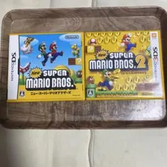 ニュースーパーマリオブラザーズ1と2セット　3DS