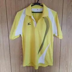 Mizuno イエローポロシャツ Mサイズ