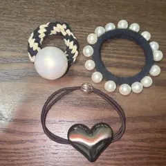 ヘアゴム3点セット