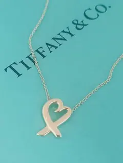 TIFFANY ティファニー ラビングハート シルバーネックレス