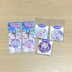北海道限定 雪ミク アクキー 缶バッジ