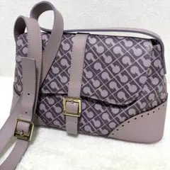 【希少】ゲラルディーニ/ショルダーバッグ/レザー/斜め掛け/ソフティ/モノグラム