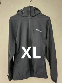 【セット割有り】Columbia 黒 カスケードリッジソフトパーカー