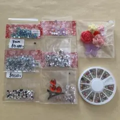 貼り付けパーツ(ラインストーン、他)