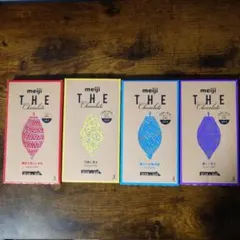 meiji THE Chocolate 空箱 4個