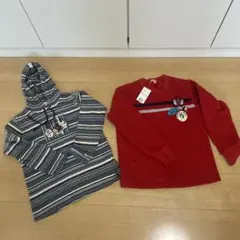 CASTELBAJAC キッズ 長袖カットソートレーナーセット