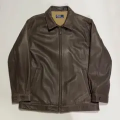 Polo Ralph Lauren ラムレザージャケット 本革 ブラウン