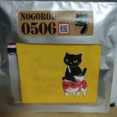 金運　NOGOROU　ノゴロー 0506 黒猫 金魚 ポーチ