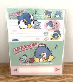 タキシードサム　レターセット　サンリオ