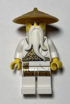 【組み立てのみ】LEGO レゴ ニンジャゴー ウー ウー先生 ミニフィグ