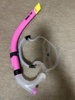 Aqua Lung ピンク シュノーケルセット