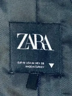 ZARA チェック柄 テーラードジャケット M
