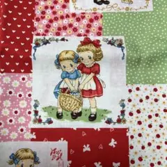 パッチワーク生地【58】 キルトゲイト　マーガレットアンドソフィー　カットクロス