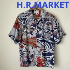 H.R.MARKET ハリウッドランチマーケット アロハシャツ 聖林 天女 龍のサムネイル