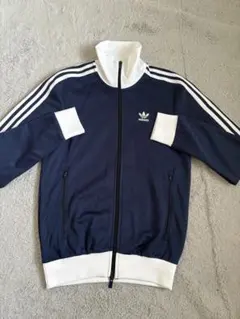 adidas アディダス ネイビー トラックジャケット ジャケット ダブルジップ