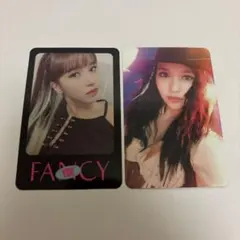 twice twicecoaster lane1 粉絲特典 小卡組