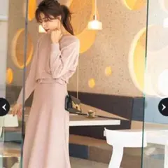 Mystrada フレアニット　ワンピース